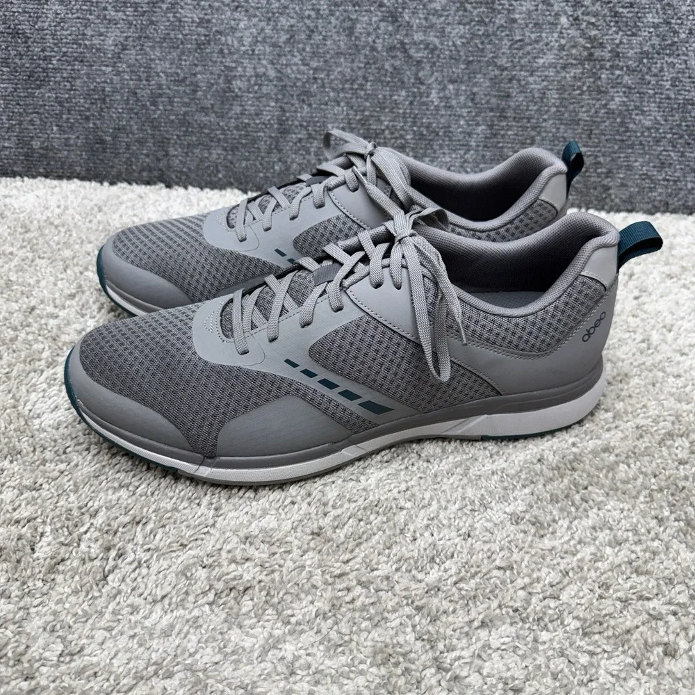 Abeo Indy shoes sneakers lace up Men's size 13 gray 1978